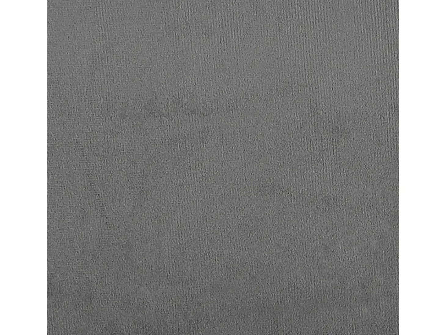 Sofá de 3 plazas y taburete tela microfibra gris oscuro 180 cm
