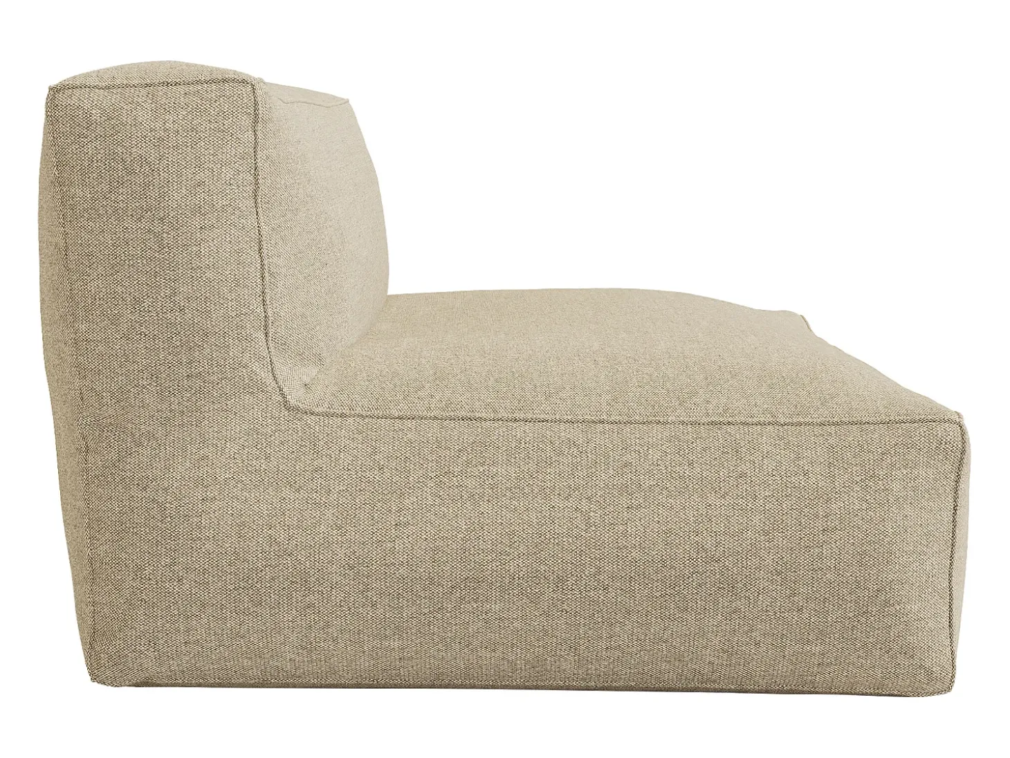 Sofá de jardín de 2 plazas de tela - Beige - NOUMARA de MYLIA