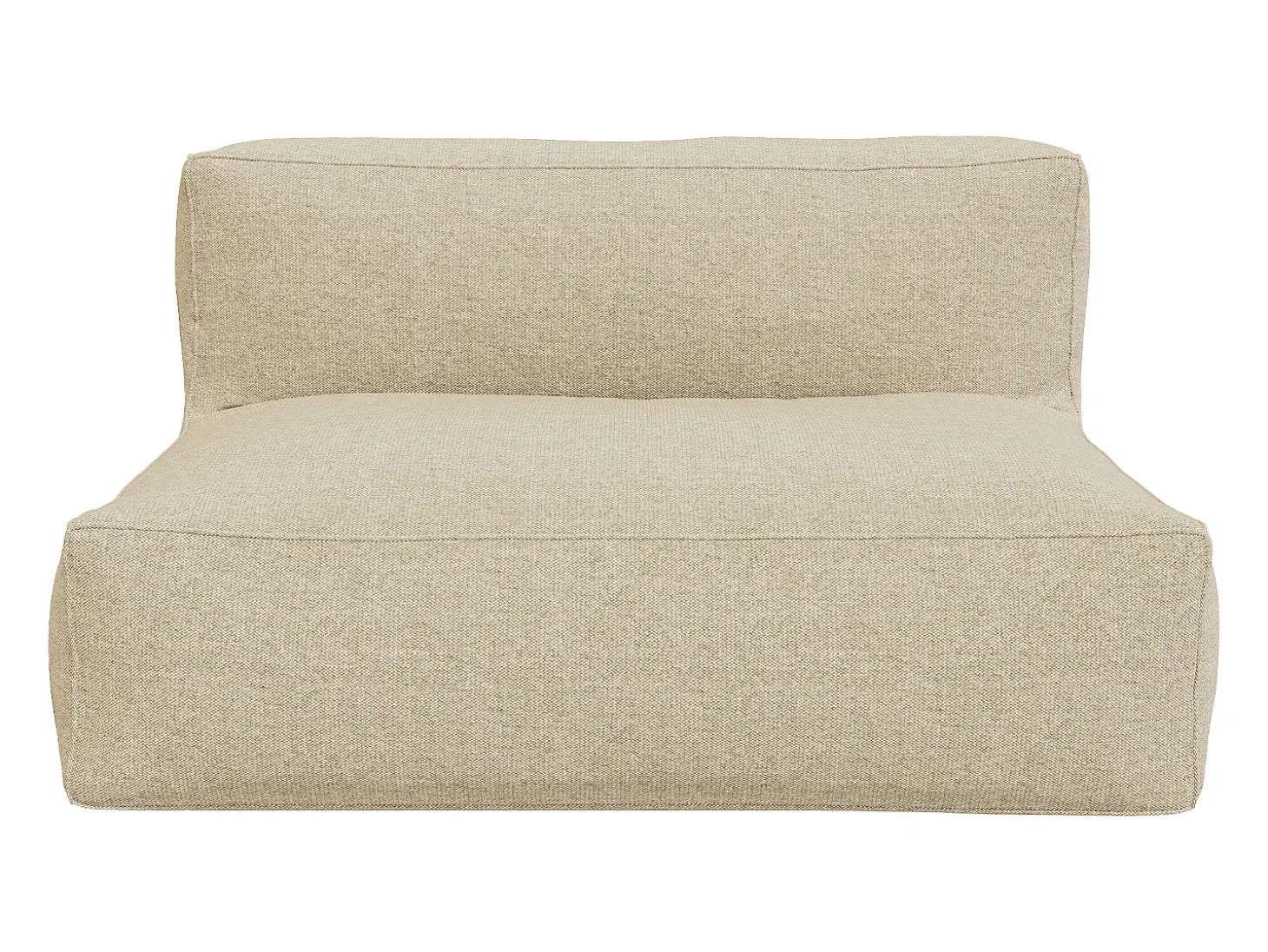 Sofá de jardín de 2 plazas de tela - Beige - NOUMARA de MYLIA