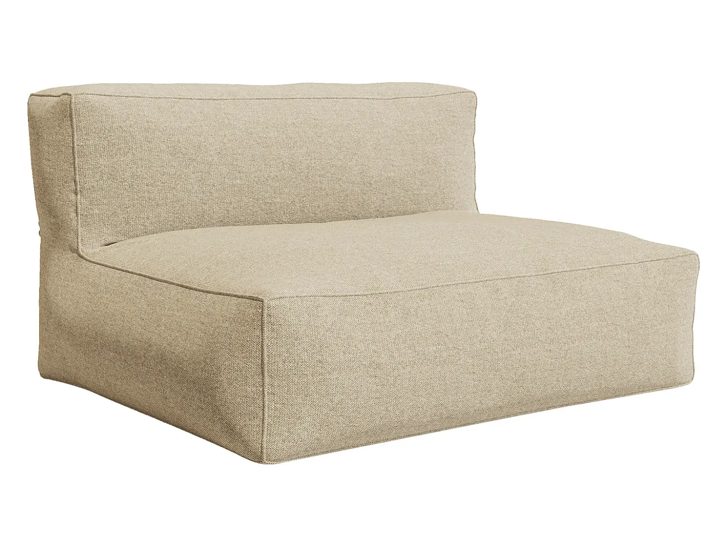 Sofá de jardín de 2 plazas de tela - Beige - NOUMARA de MYLIA