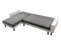 Sofá esquinero convertible y reversible 