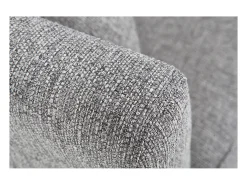 Sofá nórdico 3 plazas gris claro desenfundable patas madera OSLO