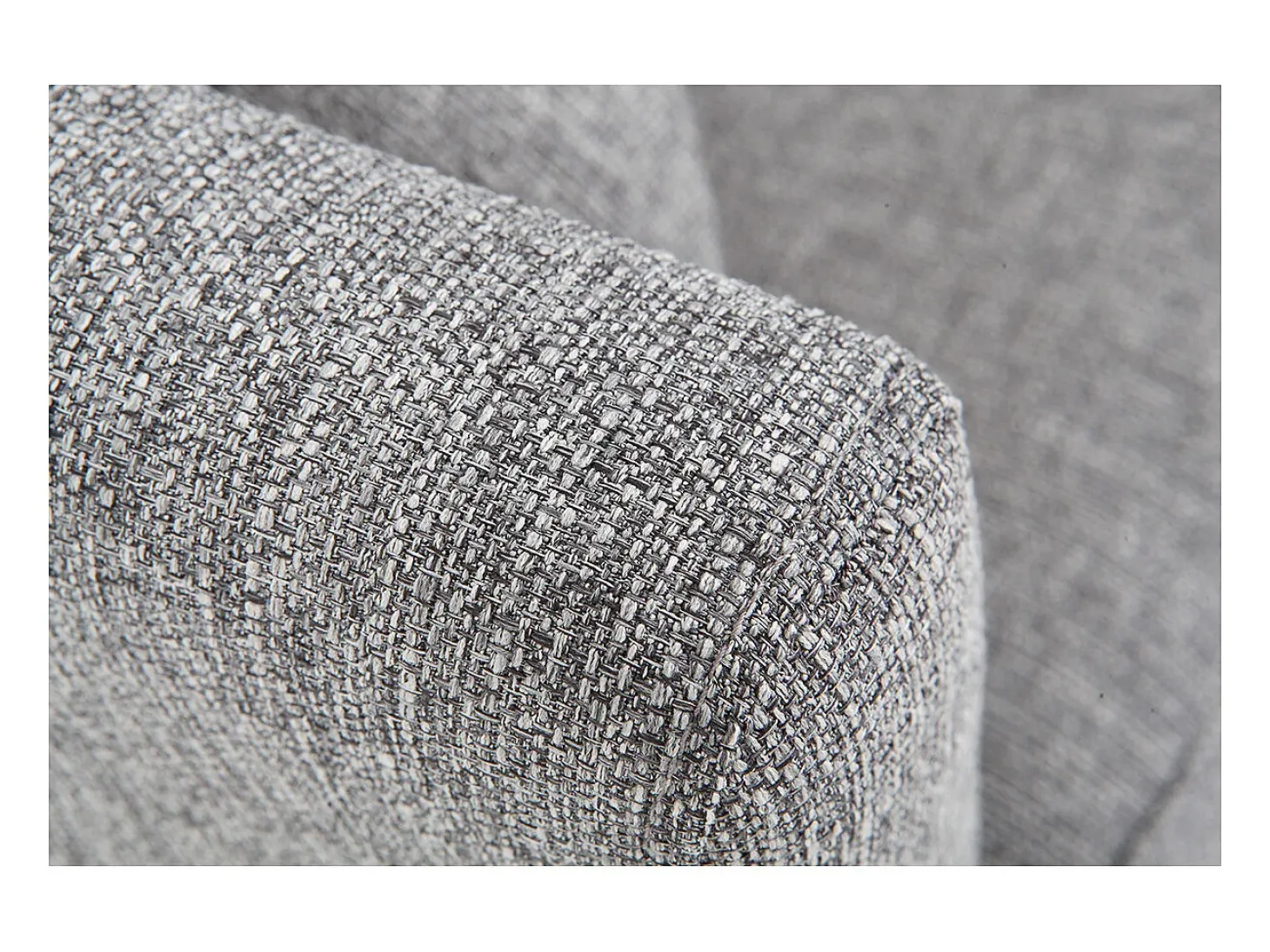 Sofá nórdico 3 plazas gris claro desenfundable patas madera OSLO
