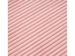 Sofá reclinable de 1 plaza - Sillón de pana - No requiere montaje - Rosa