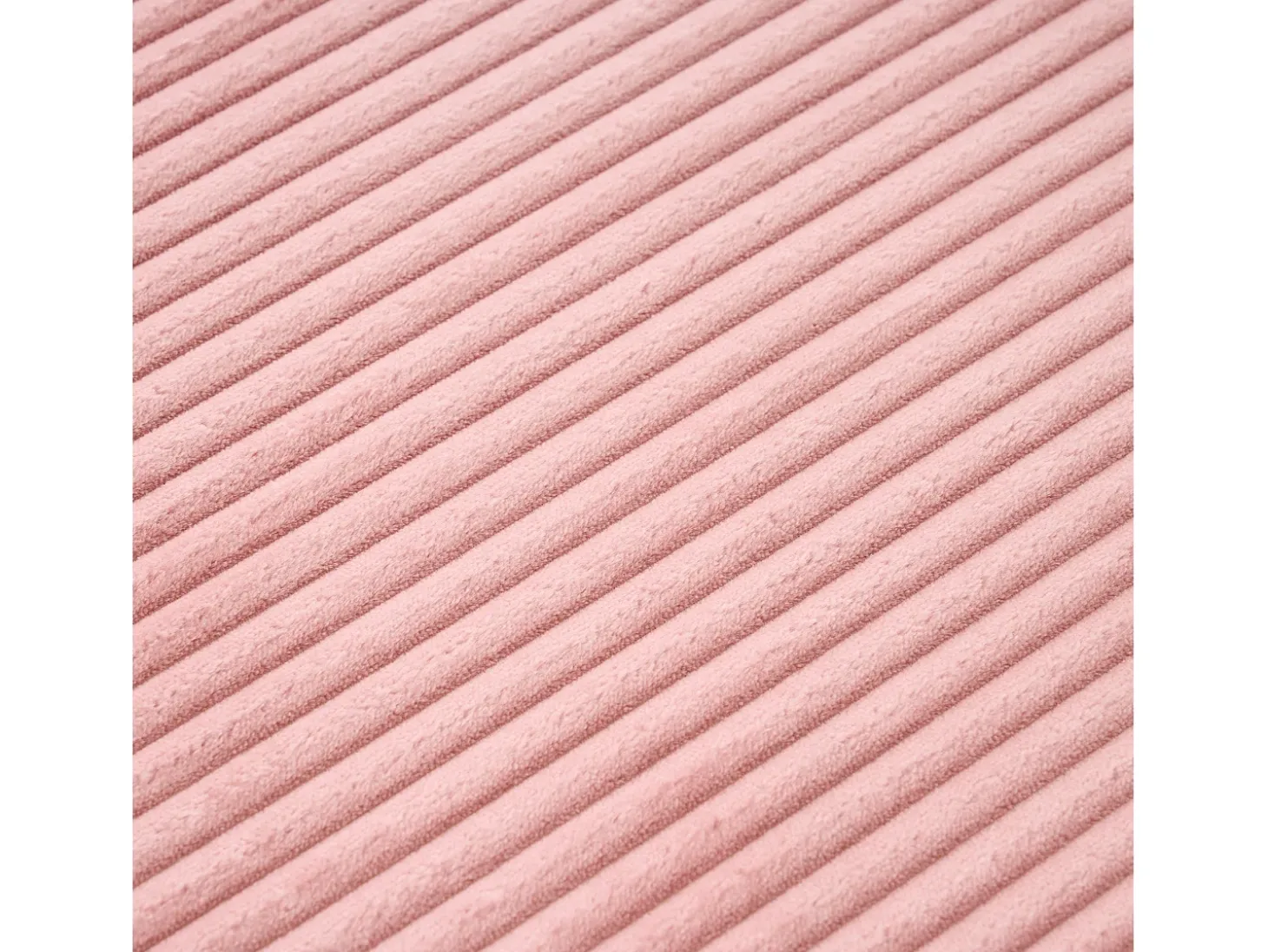 Sofá reclinable de 1 plaza - Sillón de pana - No requiere montaje - Rosa