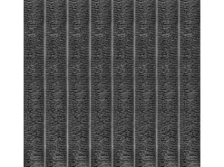 Sofá recto de 2 plazas en terciopelo acanalado Gris - con reposabrazos de almacenamiento - 180x74x84cm