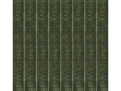 Sofá recto de 2 plazas en terciopelo acanalado Verde - con reposabrazos de almacenamiento - 180x74x84cm