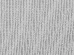 Sofá rinconera convertible y reversible en chenilla gris claro SIVIARA
