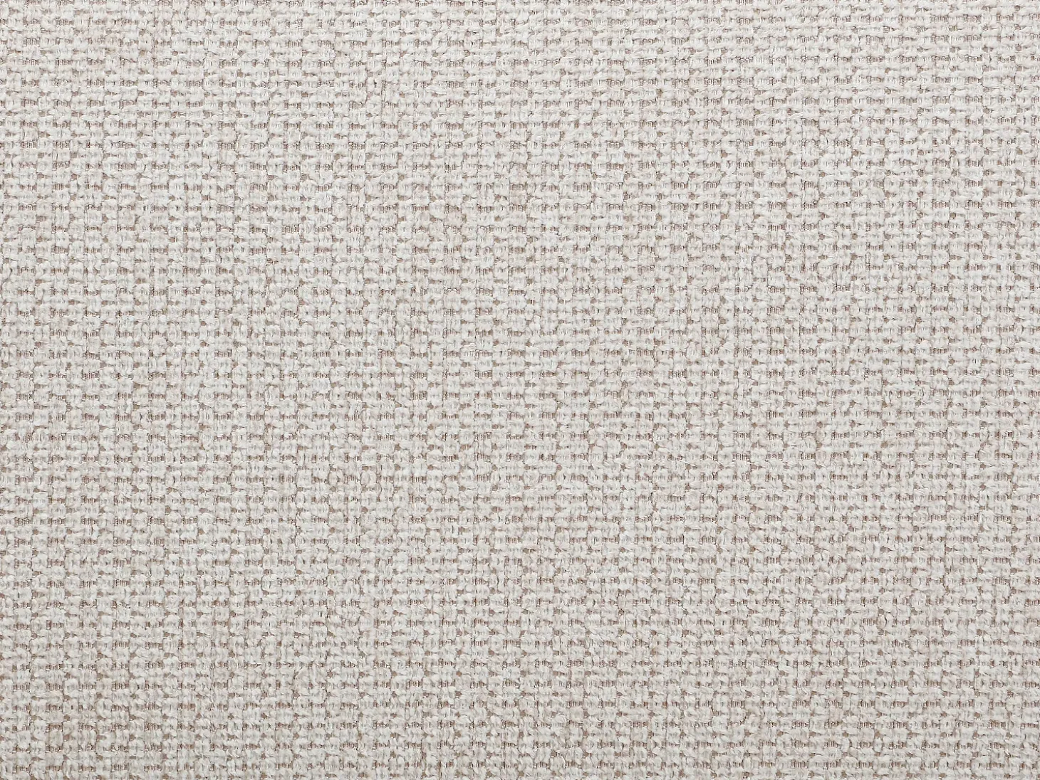 Sofá rinconera derecha convertible en tela texturizada beige BESEMA