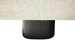 Sofá rinconera derecha de tela beige estilo contemporáneo TANCAVO
