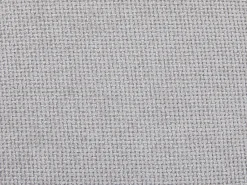 Sofá rinconera derecha de tela gris texturizada LOPONZA