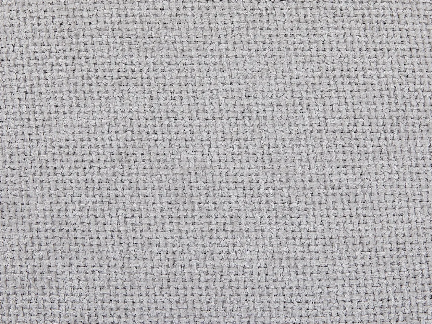 Sofá rinconera derecha de tela gris texturizada LOPONZA