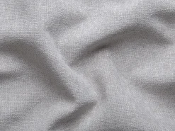 Sofá rinconera derecha en tela texturizada gris claro DAVISO