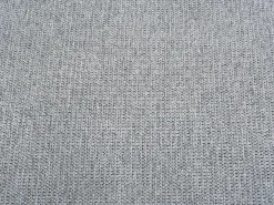 Sofá rinconera derecha en tela texturizada gris NURAZIO
