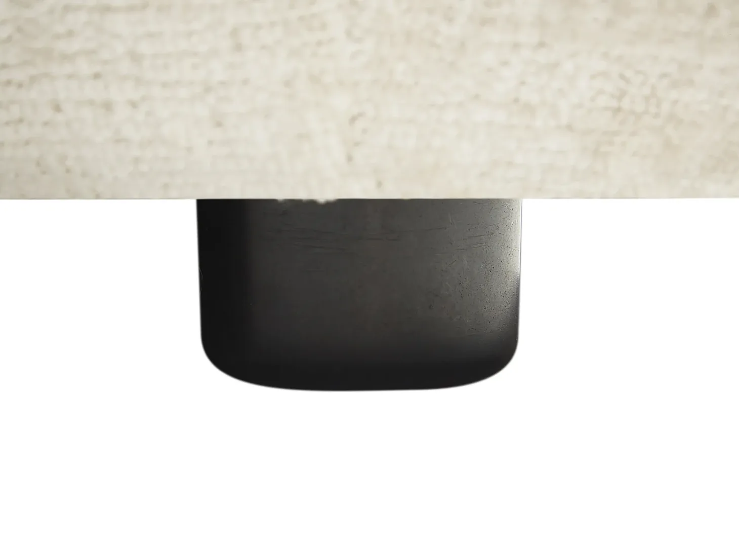 Sofá rinconera izquierda de tela beige estilo contemporáneo TANCAVO