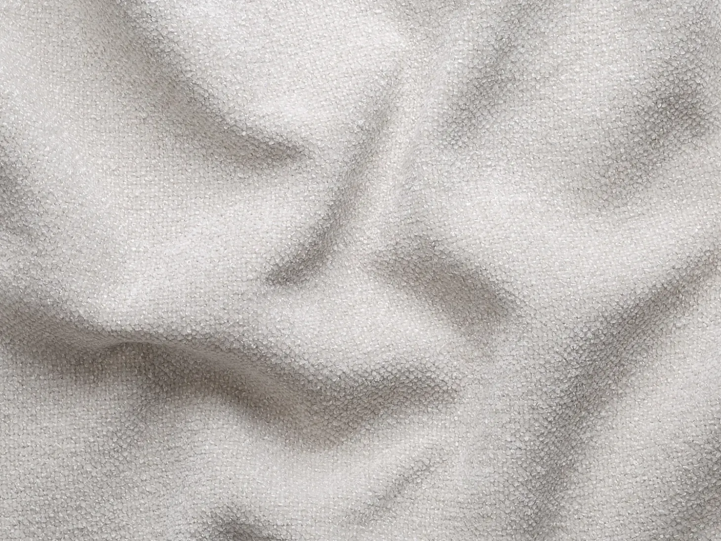 Sofá rinconera izquierda en chenilla beige CALESO de Maison Céphy