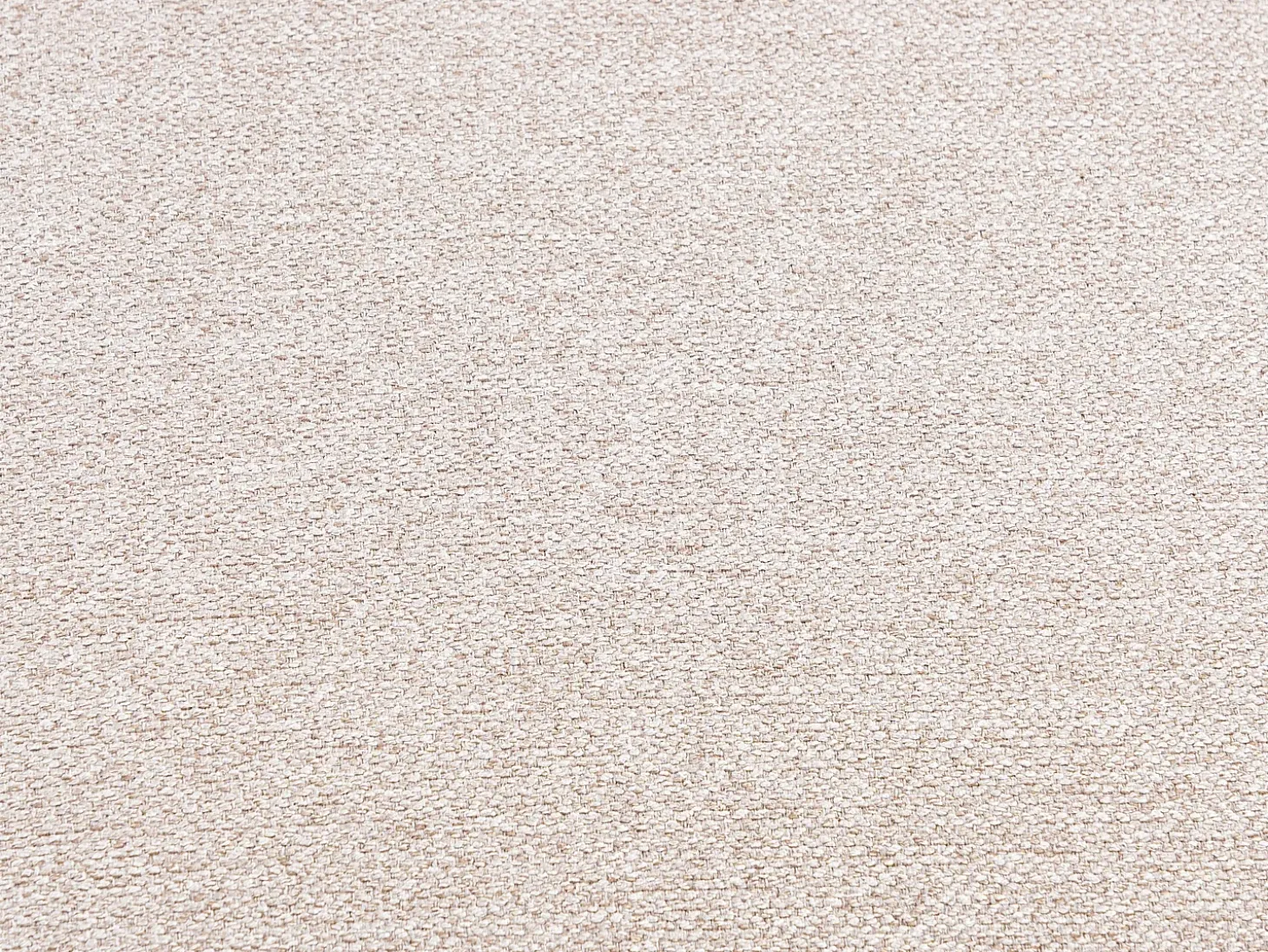 Sofá rinconera izquierda en tela jaspeada beige NELORIM