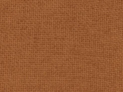 Sofá rinconera modular con respaldo avanzado-retrocedido en tela beige y terracota APOLIU