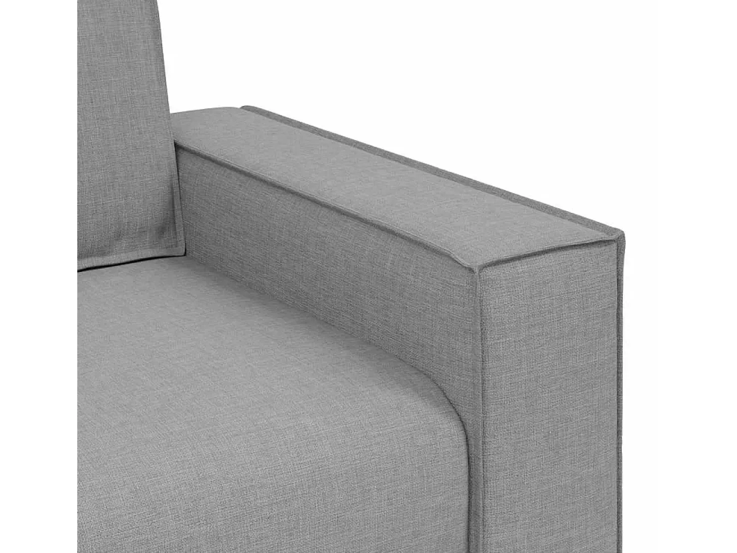 Sofá Sillón Tela Gris Nube 60 cm