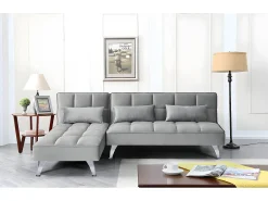 Sofa Cama Chaise Longue Noelia XS 200cm Gris