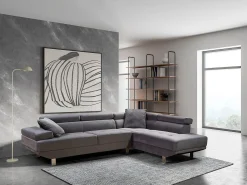 Sofa Rinconera Chaise Longue Executive 262cm Gris, Chaise Izquierdo