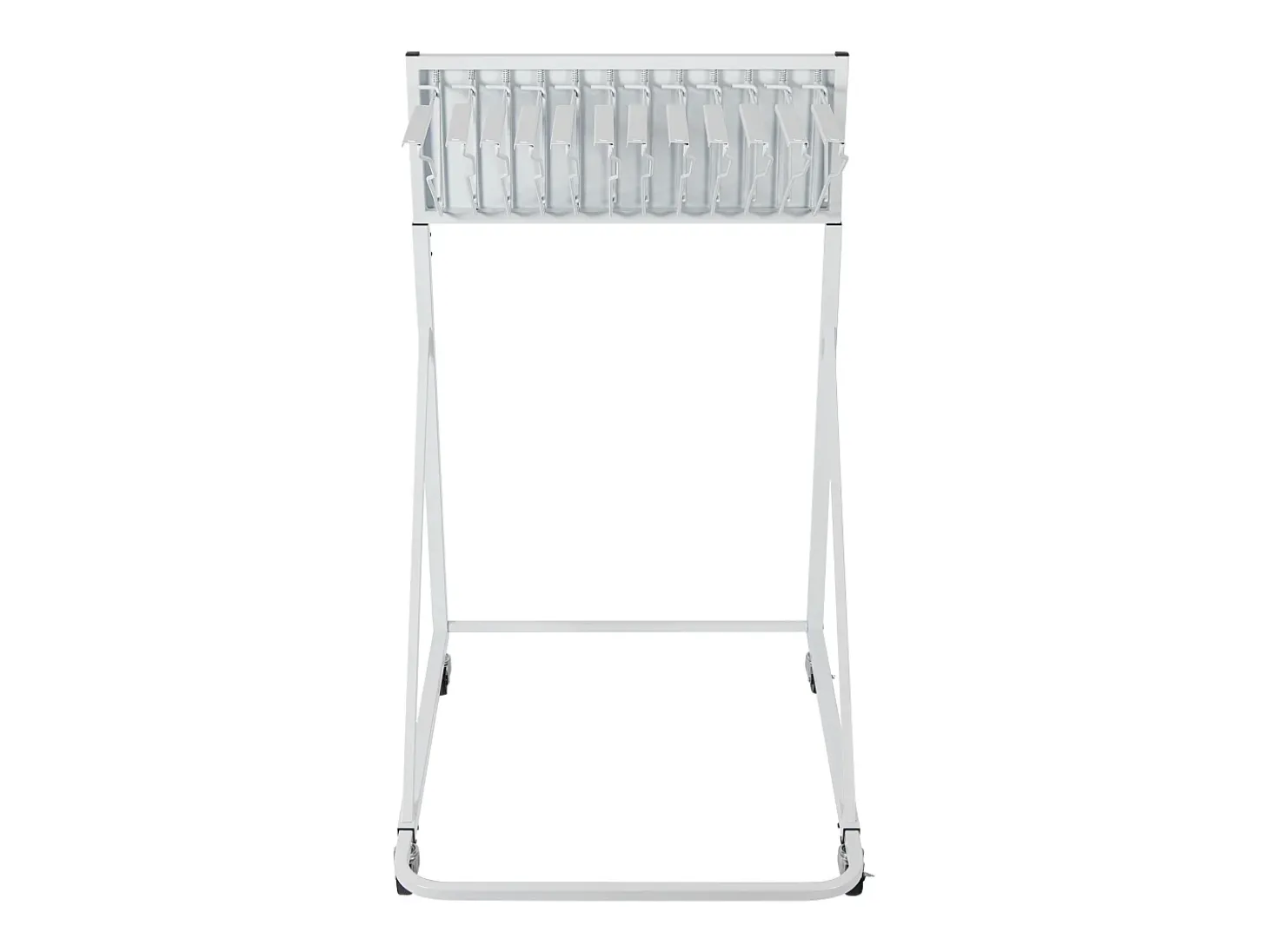 Soporte de Almacenamiento Móvil SucceBuy, 12 Soportes Giratorios, Altura y Anchura Ajustables para la Oficina/el Hogar