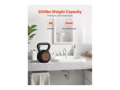 Soporte de Estante Flotante SucceBuy, 30.48x7.35x30.48 cm, Soportes de Pared Invisibles en T Robustos, Lote de 2, Capacidad de Carga 90 kg, con Tornillos