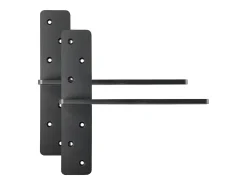 Soporte de Estante Flotante SucceBuy, 30.48x7.35x30.48 cm, Soportes de Pared Invisibles en T Robustos, Lote de 2, Capacidad de Carga 90 kg, con Tornillos