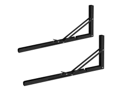 Soporte de Estantería SucceBuy, Plegable, 61 cm de Longitud, 2 Piezas, Resistente y de Gran Carga