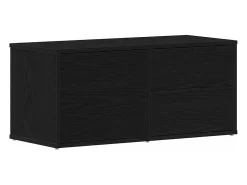 Soporte de TV Negro 80 x 34 x 35.5 cm Madera contrachapada