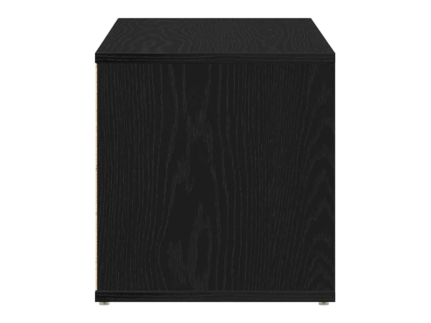 Soporte de TV Negro 80 x 34 x 35.5 cm Madera contrachapada