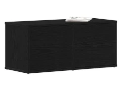 Soporte de TV Negro 80 x 34 x 35.5 cm Madera contrachapada