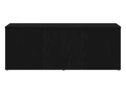 Soporte de TV Negro 80 x 34 x 30 cm Madera contrachapada