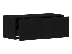 Soporte de TV Negro 80 x 34 x 30 cm Madera contrachapada