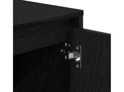 Soporte de TV Negro 102 x 37.5 x 52.5 cm Madera contrachapada