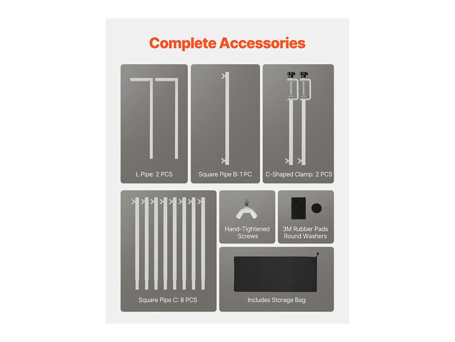 Soporte de Vara de Mesa SucceBuy con Pinzas, Soporte Arco de Mesa, Altura Ajustable 33-106.7 cm Longitud Ajustable 71.1-249 cm, Marco Arco Metal