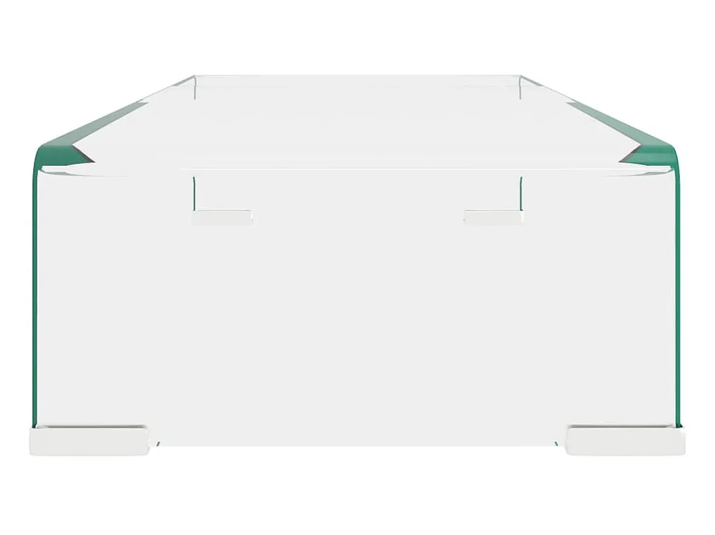 Soporte para TV cristal claro 60x25x11 cm ES84015