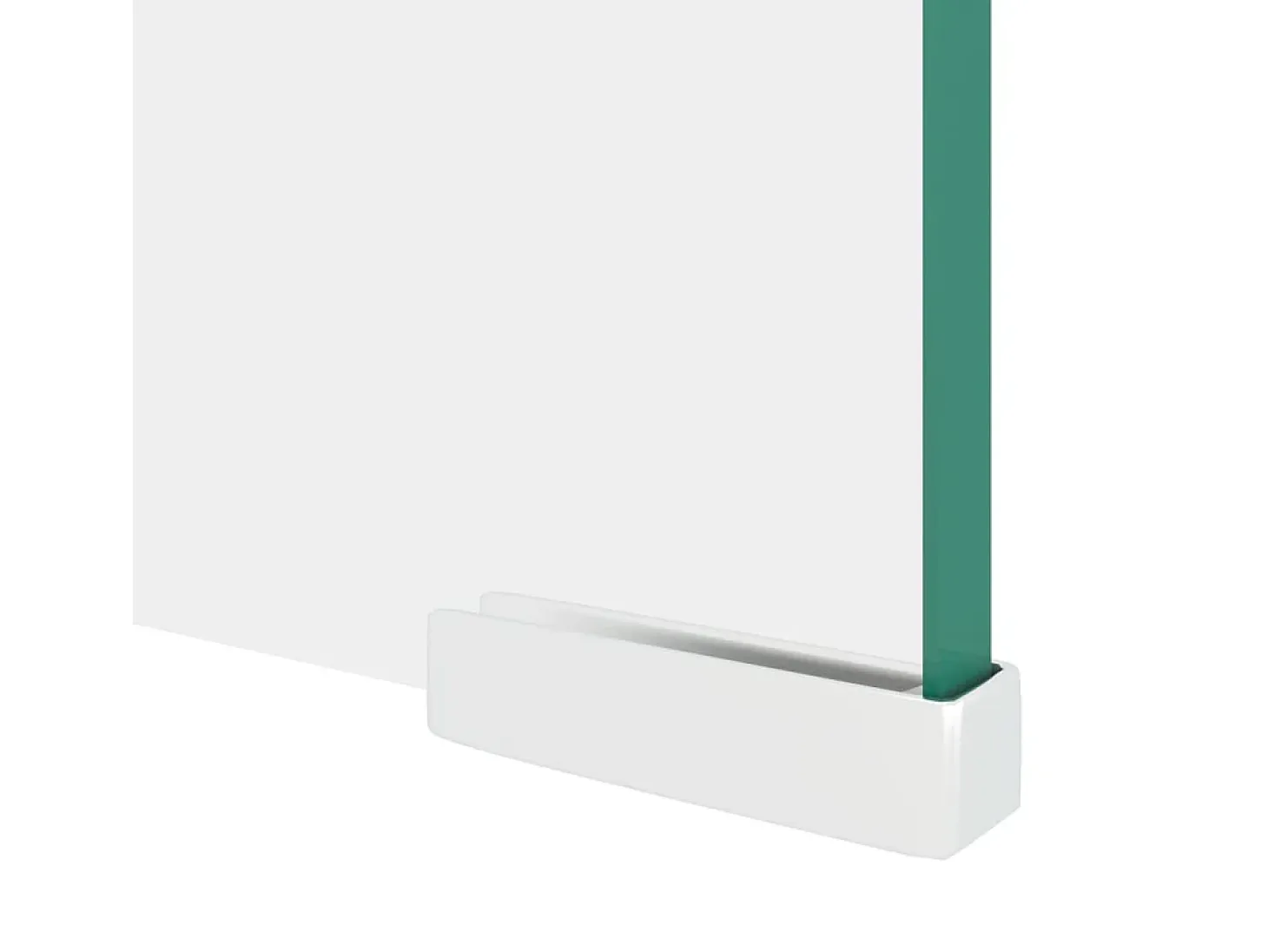 Soporte para TV/Elevador monitor cristal claro 110x30x13 cm