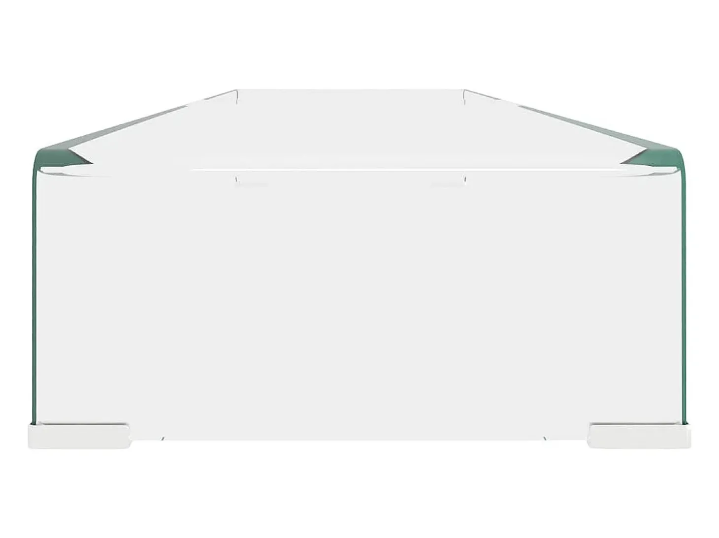 Soporte para TV/Elevador monitor cristal claro 120x30x13 cm