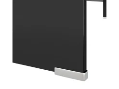 Soporte para TV/Elevador monitor cristal negro 110x30x13 cm ES195595