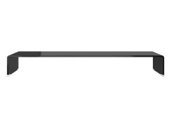 Soporte para TV/Elevador monitor cristal negro 100x30x13 cm ES832032