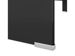 Soporte para TV/Elevador monitor cristal negro 100x30x13 cm ES832032