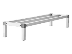 Soporte SucceBuy Estante de Curado de Aluminio Robusto 122 cm x 36 cm x 20 cm, Capacidad de Carga Excepcional de 454 kg - para Almacenamiento y Secado Seguro