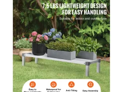 Soporte SucceBuy Estante de Curado de Aluminio Robusto 122 cm x 36 cm x 20 cm, Capacidad de Carga Excepcional de 454 kg - para Almacenamiento y Secado Seguro
