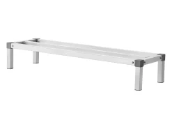 Soporte SucceBuy Estante de Curado de Aluminio Robusto 122 cm x 36 cm x 20 cm, Capacidad de Carga Excepcional de 454 kg - para Almacenamiento y Secado Seguro