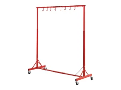 Soporte SucceBuy para Pintura Ajustable en Altura, con 8 Ganchos Resistentes y una Capacidad de Carga Máxima de 30 kg - Organización Perfecta para Proyectos