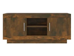 Stephen Mueble para TV madera contrachapada roble ahumado 102x35x45 cm