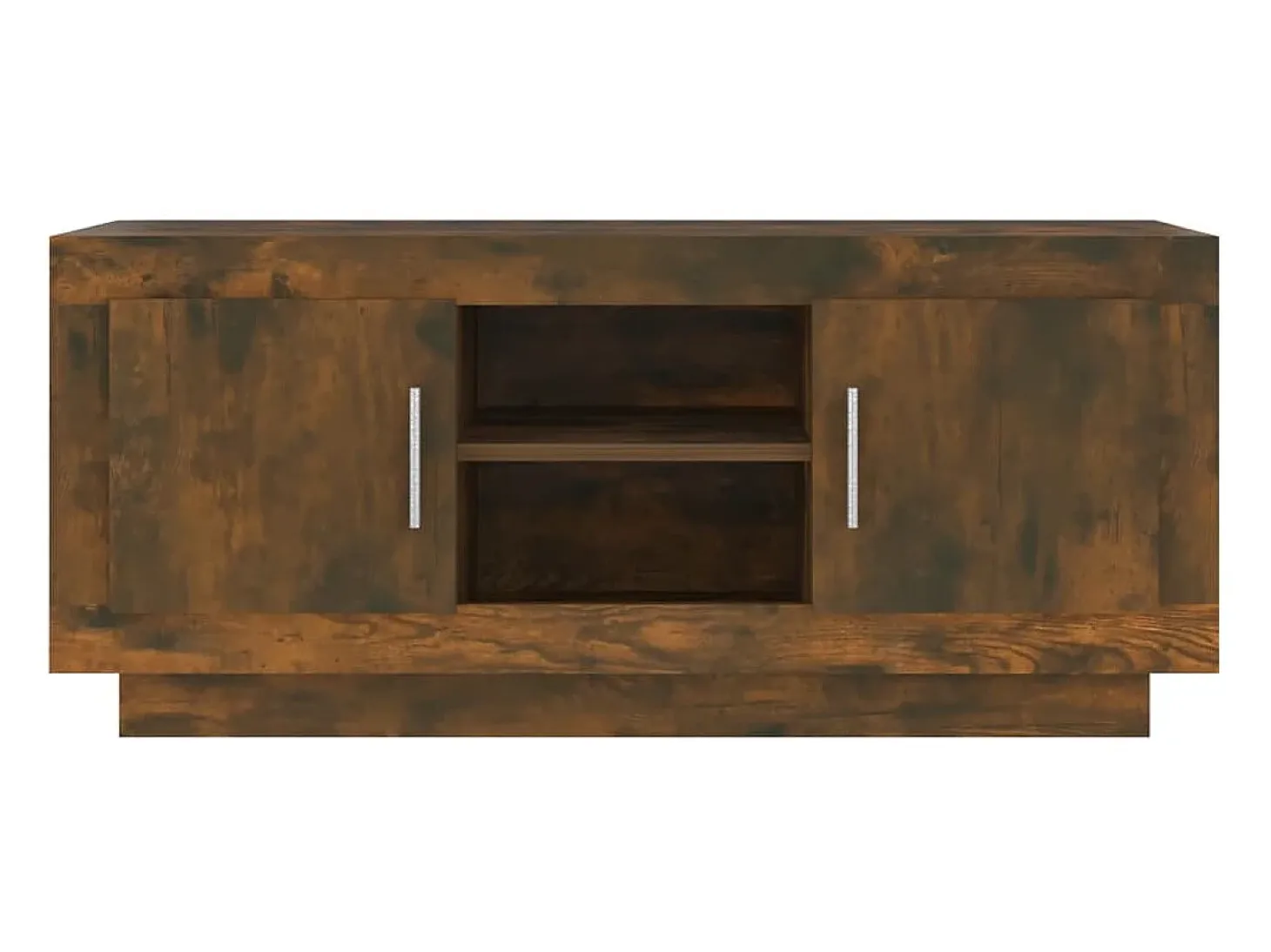 Stephen Mueble para TV madera contrachapada roble ahumado 102x35x45 cm