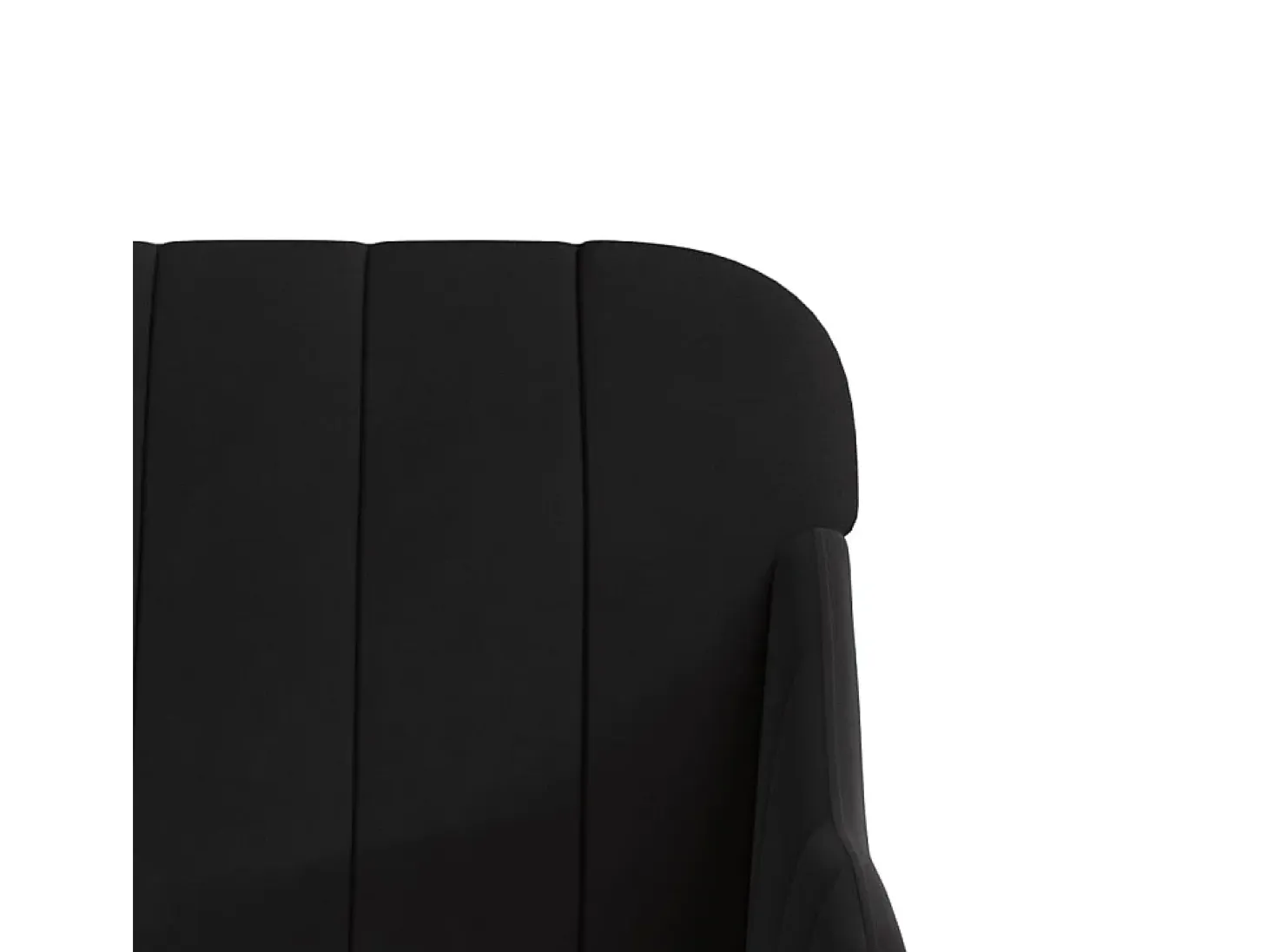 Streetsboro Sillón de terciopelo negro 63x76x80 cm
