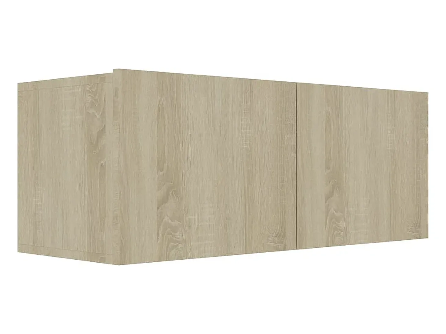 Sultan Juego de muebles de salón 4 piezas roble Sonoma 80x30x30 cm